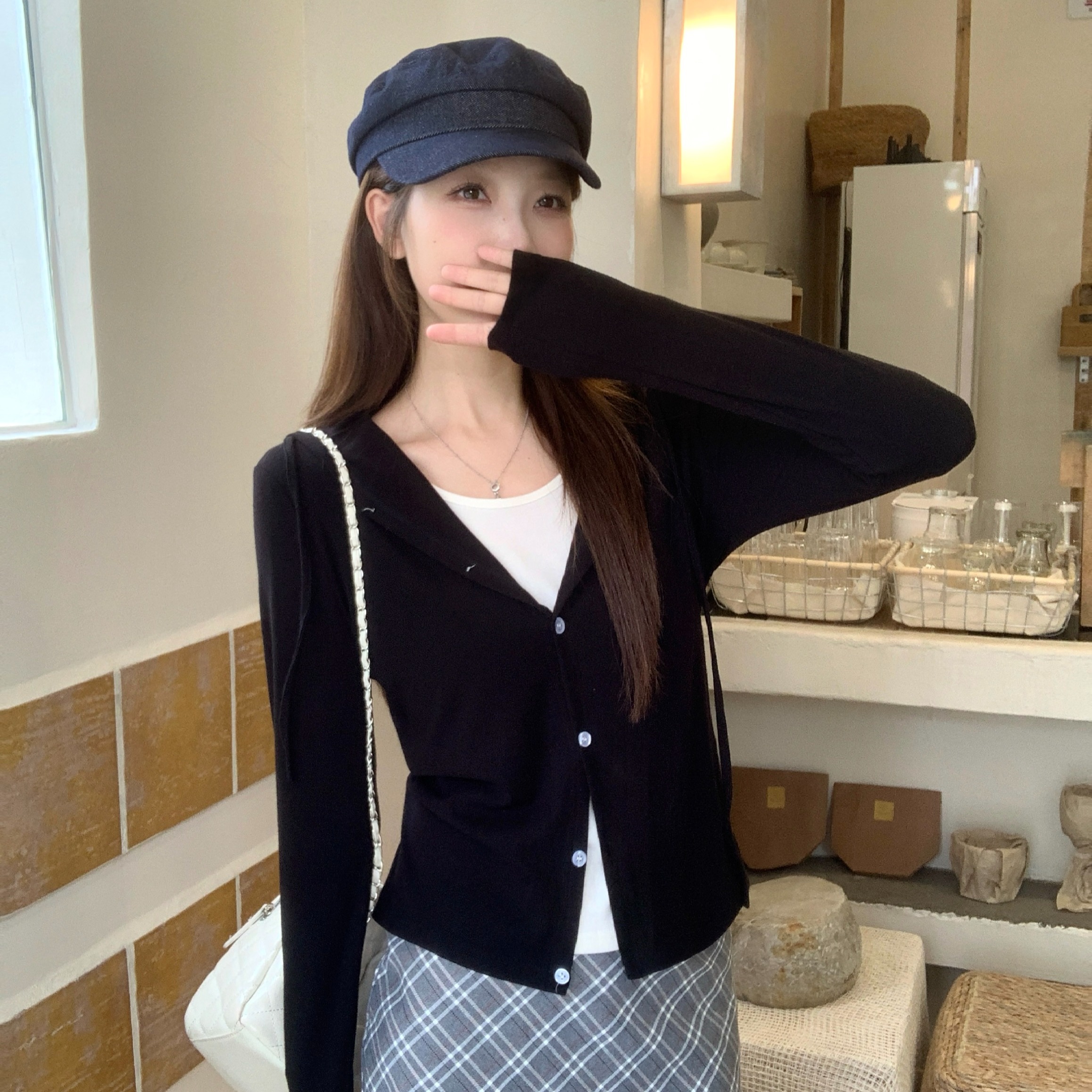 Plus Size Color Block Hooded Long Sleeve Top 2026 Fall New - Image 5